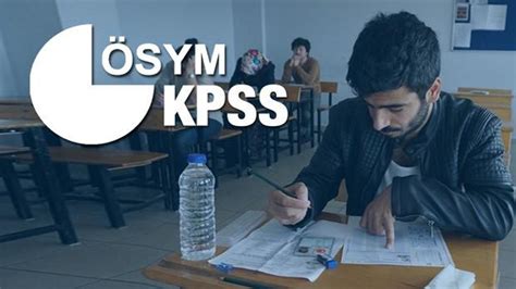 Kpss önlisans sınavı ne zaman olacak